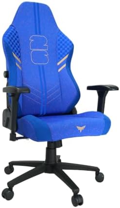 Gaming Chair - High Back Ergonomic Computer Chair with Lumbar Support, Video Game Chair-4D Adjustable Armrests,170° Reclining & 320lb Capacity, 2026 Football Gaming Chair (BLUE1)