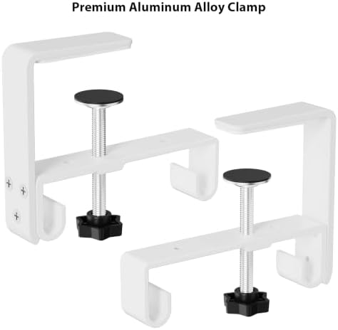 KEEGH Extra Large No Drill Under Desk Cable Management Tray 48 in, White