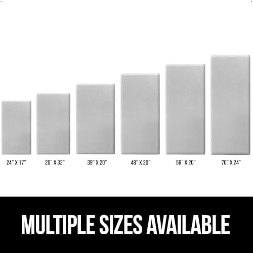 GORILLA GRIP Cushioned Antifatigue Kitchen Mat for Floor, 24x17, Light Gray