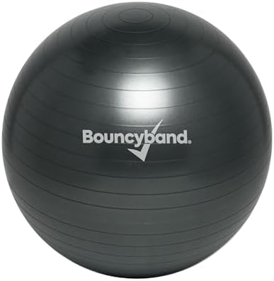 Bouncyband Balance Ball – Create Flexible Seating to Improve Focus at School, Office, or Home with This No-Roll Weighted Ball