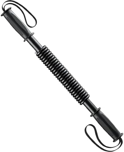 Spring Power Twister Bar, Upper Body Exercise, Fitness Workout Equipment, Chest Expander Strength Training for Muscle Pulling