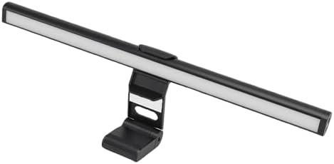 Monitor Light Bar, 3 Color Temperature Dimmable Computer Screen Lamp with Anti Glare Eye Care, USB Powered Desk Lamp for Home Office