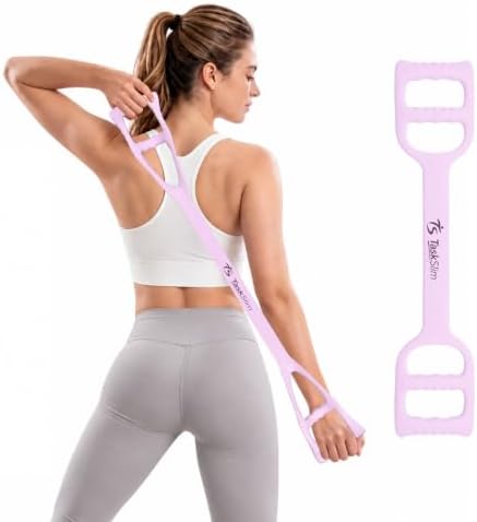 Silicone Figure 8 Resistance Band with Handles, 20/22/25 lb