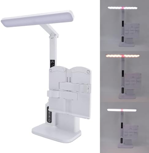 Marhynchus Foldable LED Desk Lamp, Adjustable Brightness Control
