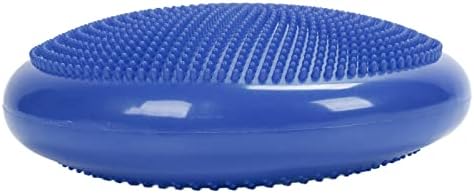 Inflatable Balance Disc Cushion for Yoga, Stability Training & Core Exercise, NonSlip Massage Pad for Home Gym, Office Chair Posture Support, Kids Sensory Play