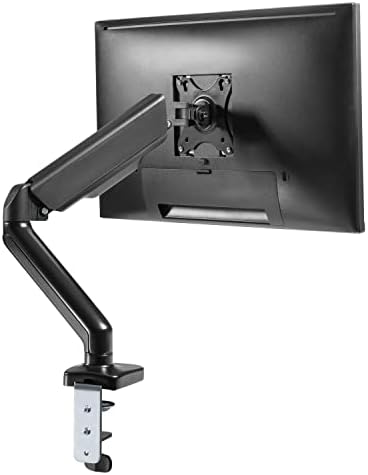 Spring LCD Monitor Arm with USB and Multimedia Ports for: ViewSonic 32 Inch 1080p Widescreen IPS Monitor with Ultra-Thin Bezels (VX3276-MHD)