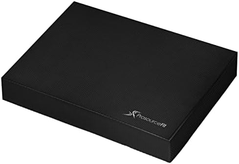 ProsourceFit Exercise Balance Pad, Non-Slip Cushioned Foam Mat & Knee Pad for Fitness and Stability Training, Yoga, Physical Therapy