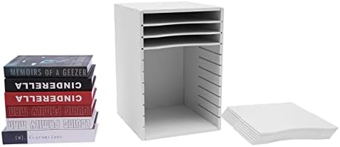 Mail Organizer 11 Slots, Literature Organizer for Classroom, Office, Home