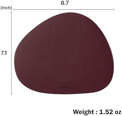 GREEDY FARMERS Mouse pad, Non-Slip Washable Waterproof Computer Mouse pad (Diva Burgundy)