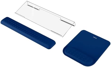 MOSISO Keyboard Stand&Wrist Rest Support for Keyboard &Mouse Pad Set
