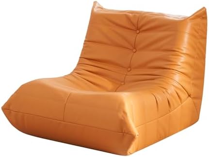 Hobestluk Kids Bean Bag Chair Small Beanbag Couch with Leather Fabric