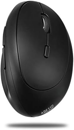 Adesso WKB-1150CB Tru-Form Wireless Ergonomic Mini Keyboard & Mouse Combo