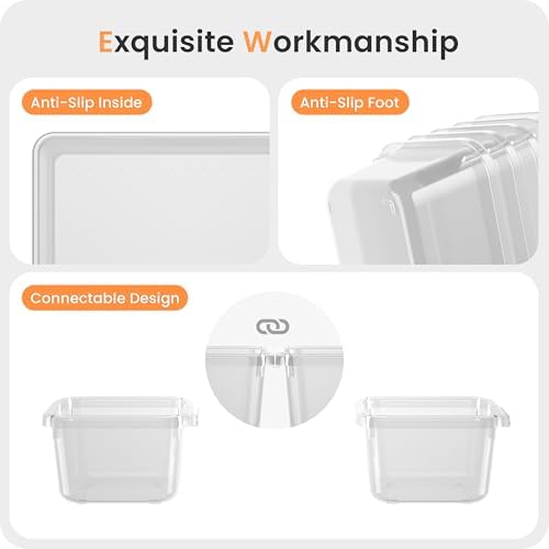 A-LuGei 【𝟓 𝐒𝐈𝐙𝐄 Tool Box Organizer Tray Divider Set Drawer Organizer