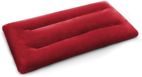 Microwave Heating Pad 6 x 12 Small Heating Pad Microwave, Microwave Bean Bag Heating Pad for Neck and Shoulders, Moist Heat Pack Pillow Warm Compress for Knee, Muscles, Joints, Wrist (Wine Red)