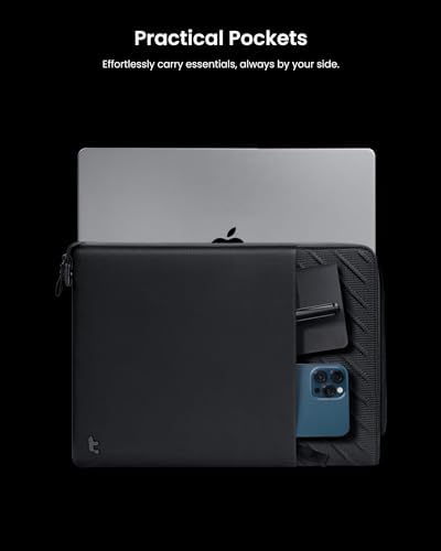 tomtoc Slim Laptop Sleeve for 15-inch MacBook Air M5/A3448 2026, M4/A3241