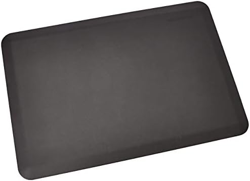 WellnessMats Original Anti-Fatigue Kitchen Mat, 36 Inch by 24 Inch, Black