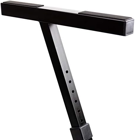 RockJam RJZZ363 Z Style Keyboard Stand, Heavy Duty & Height Adjustable