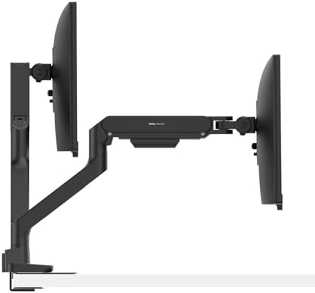 BenQ ErgoArm BDH01 Dual Monitor Arm for 2 Screens Up to 35'' & 44lbs. Black