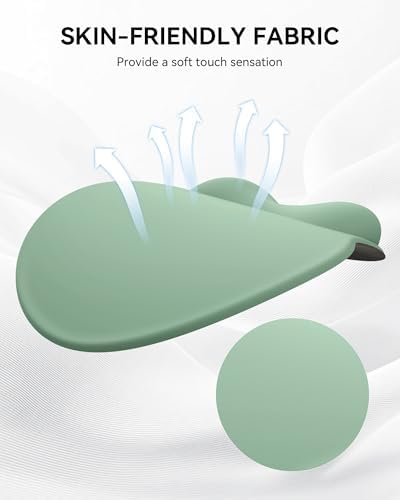 Mouse Pad with Wrist Rest for Desktop Large Ergonomic Mouse Mat(Green)