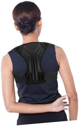 Adjustable Back Support Belt for Men Women, Invisible Posture Corrector