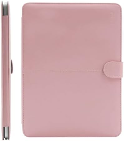 MOSISO PU Leather Sleeve Case Compatible with MacBook Air 13.6 inch