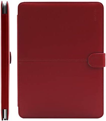 MOSISO PU Leather Sleeve Case Compatible with MacBook Air 13.6 inch