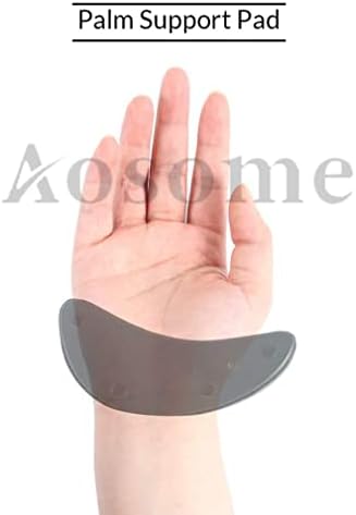 Ergonomic Mouse Wrist Rest Support, Gliding Smooth Palm Rest Pad Move with Your Mouse for Easy Working/Gaming