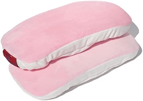 Ergonomic Office Chair Armrest Pads Extra Soft Elbow Support Cushions for Office, Gaming, Desk Chairs, Set of 2 Pink (11" Large Size, Washable Cover)‌