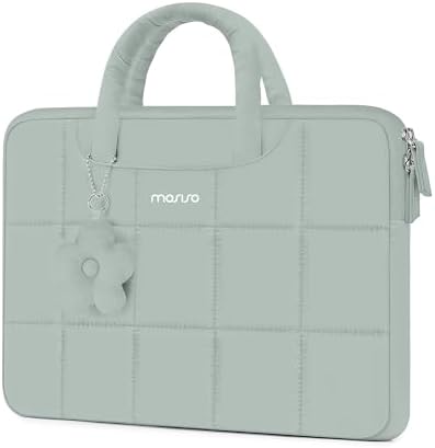MOSISO Laptop Case 13.3 inch, 13-13.3 inch Laptop Sleeve, Antique Green