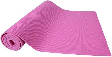 Fitvids All Purpose 1/4-Inch High Density Anti-Tear Exercise Yoga Mat with Carrying Strap with Optional Yoga Blocks, Multiple Colors