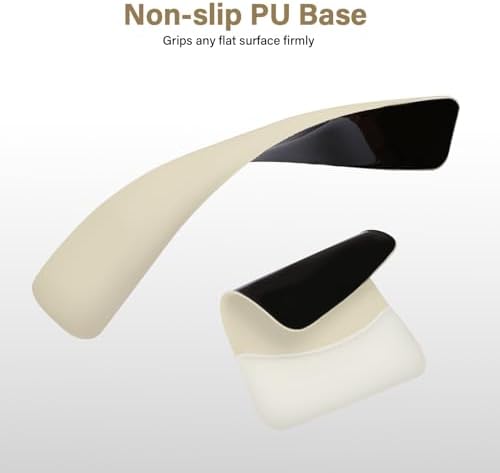 MOSISO Wrist Rest Support Mouse Pad & Keyboard Set, Khaki