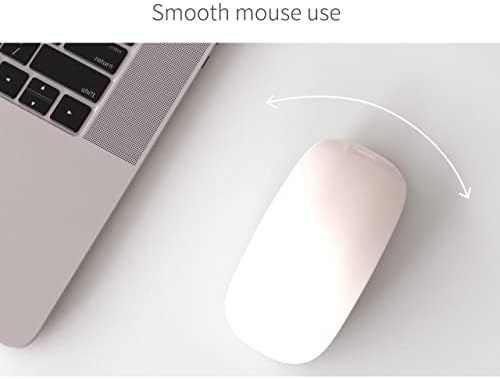 RENMTURE Dual-Sided Mouse Pad, Natural Cork & PU Leather Large Desk Pad for Office and Home Work, Desk Protector Non-Slip, Waterproof, Easy Clean (White, 36"x17")