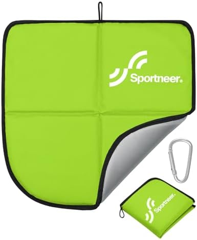 Sportneer Sitting Pad, Lightweight Waterproof Folding Seat Pad for Backpacking, 15.75'' x 15.75'' Portable Camping Seat Mat for Hiking, Picnics & Outdoor Use