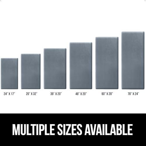 GORILLA GRIP Cushioned Antifatigue Kitchen Mat for Floor, 39x20, Charcoal