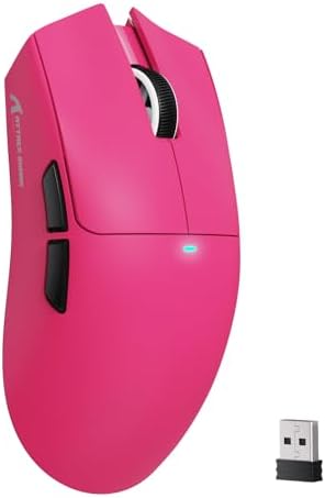 ATTACK SHARK X11 SE Tri Mode Lightweight Wireless Gaming Mouse - Berry Red
