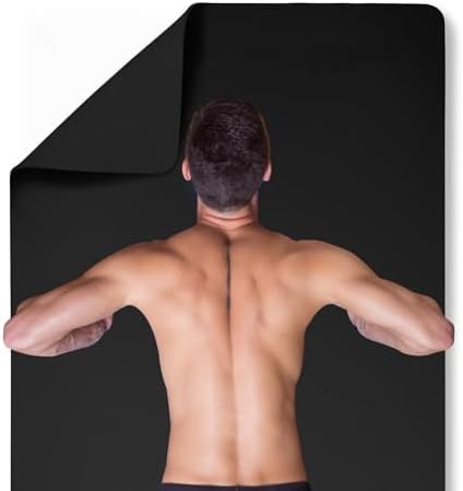 Gogokiwi Extra Wide Yoga Mat for Men Women (72"L x 36"W) Non Slip Fitness & Exercise Mat with Alignment Marks for Yoga, Pilates, Floor Workouts