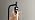 Ziisee Floor Lamps for Living Room - Industrial Standing Lamp with Glass Shade, Modern Floor Lamp with LED Bulbs, Tall Lamp for Bedroom Office - Brushed Nickel