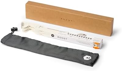 Roost V3 Plus - Ultra Portable and Adjustable Laptop Stand - Quick-Release Height Adjustment, 5 to 14 inch Screen Lift, Patented Rigid Folding Structure and Self-Adjustings Laptop Grips | Dune Color
