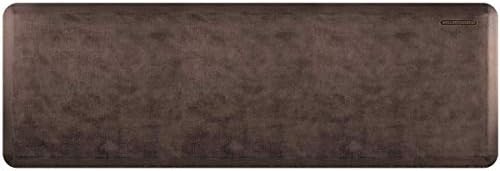 WellnessMats Linen Collection Anti-Fatigue Floor Mat, Polyurethane – Ergonomic Support Pad for Home, Kitchen, Garage, Office Standing Desk – Water Resistant - Made in USA