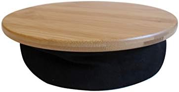 MOJO Beanbag Ergonomic Mousepad - Comfortable Mouse Pad for Sofa, Bed, Lap, Couch, and Anywhere Else (Bamboo Wood)