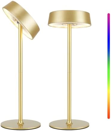 EZVALO Cordless Lamp, Rechargeable Table Lamp, Battery Operated