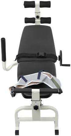 Full Body Fitness Traction Bed Table with Footrest for Home