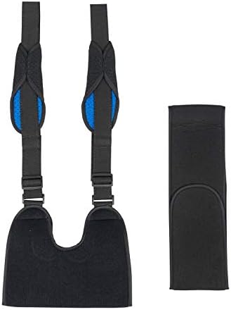 Arm Sling Brace Shoulder Immobilizer (Black) - Small
