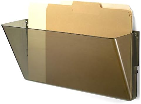 Officemate Legal-Size Wall File, Durable Single File Organizer, Smoke