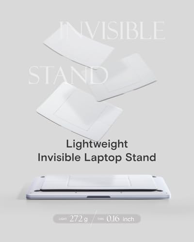 MOFT Invisible Laptop Stand, Stick-Free Tablet&Laptop Riser for Mobile Work