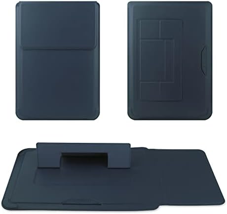 HoYiXi 15 16 Inch Laptop Sleeve Case Leather Bag for MacBook Pro 16 2021 & 2019/ASUS Vivobook 15/Huawei MateBook D15/HP 15.6" PC/MacBook Pro 15/Surface Laptop 3/Dell Inspiron 15/IdeaPad, Navy