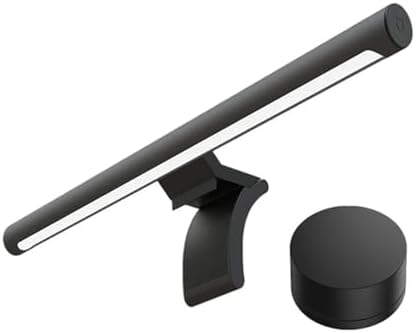 Xiaomi Mi Computer Monitor Light Bar - Easy Installation, Extra Computer Lighting w/o Taking Desktop Space, w/Wireless Remote Control Adjusting Lights Easily