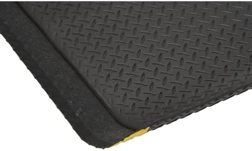 Heavy Duty Vinyl Beveled-Edge Anti Fatigue Mat: 96" x 48" x 9/16"