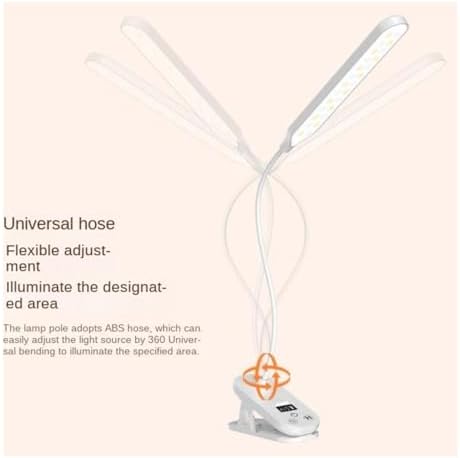 Desk Lamp Dimmable Eye-Protecting Desk Lamp with Adjustable Gooseneck Flexible Eye Care