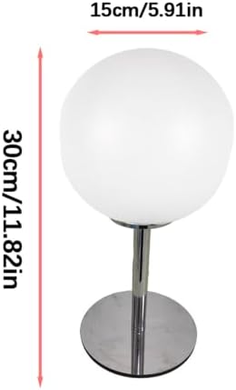 Bauhaus Globe LED Table Lamp, Bedside Lamp for Bedroom Decor